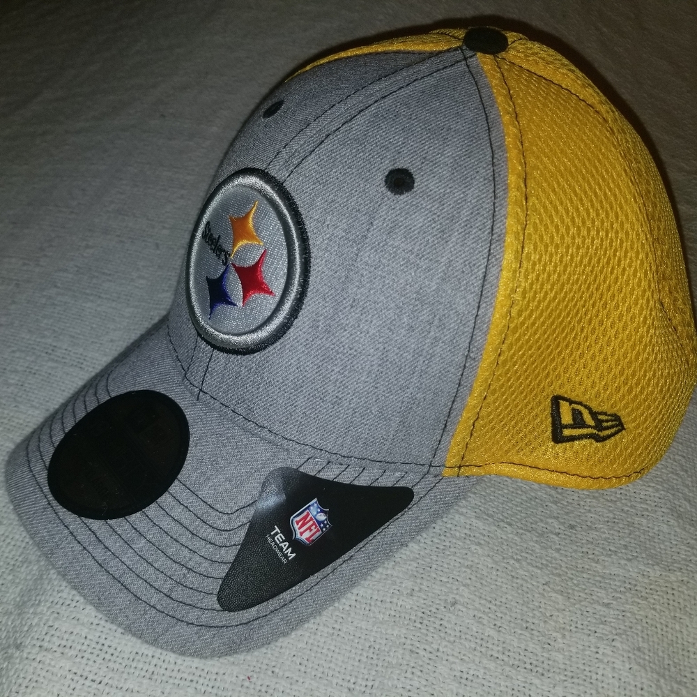 NEW WITH TAGS Steelers New Era 39Thirty hat L/XL - Picture 4 of 5